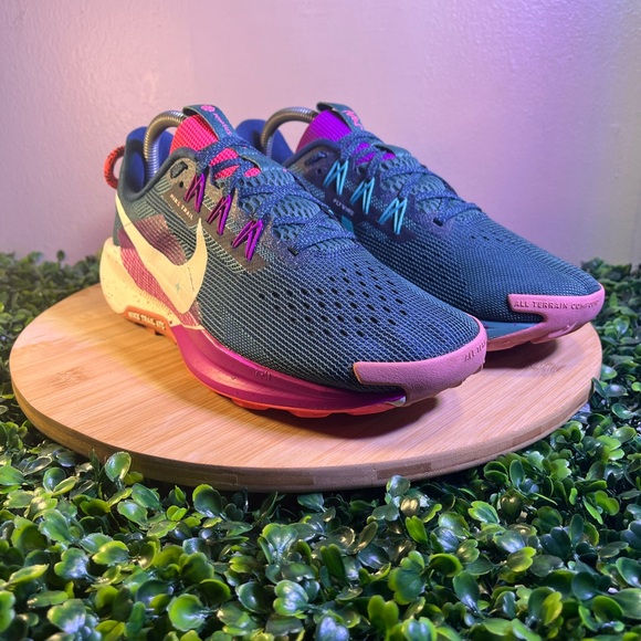Nike Shoes - NIKE REACTX PEGASUS TRAIL 5 “ VIVID GRAPE GREEN FROST “ WOMENS SZ 9.5 DV3865-401